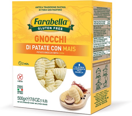 FARABELLA GNOCCHI PATATE CON MAIS 500 G - farmacialombardia.it
