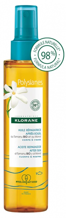 KLORANE OLIO RISTRUTTURANTE DOPOSOLE AL TAMANU E MONOI 150 ML - farmacialombardia.it