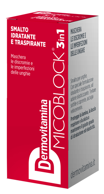 DERMOVITAMINA MICOBLOCK 3 IN 1 SMALTO IDRATANTE E TRASPIRANTE ROSSO 5 ML - farmacialombardia.it