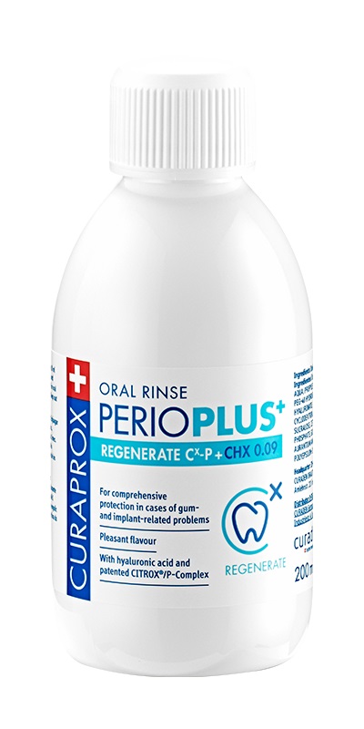 CURAPROX PERIOPLUS+ REGENERATE CHX 0,09% 200 ML - farmacialombardia.it