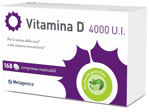 VITAMINA D 4000UI 168 COMPRESSE MASTICABILI - farmacialombardia.it