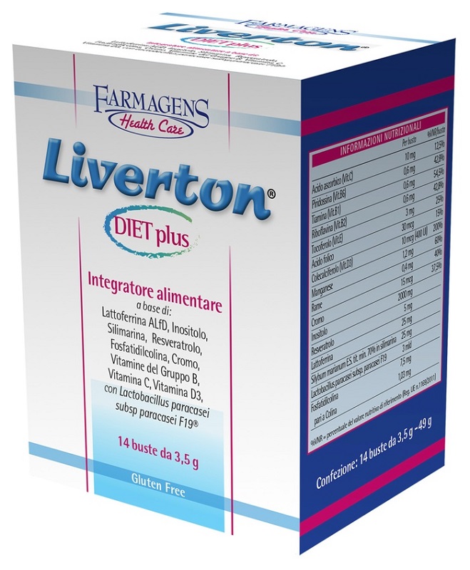 LIVERTON DIET PLUS 14 BUSTINE - farmacialombardia.it