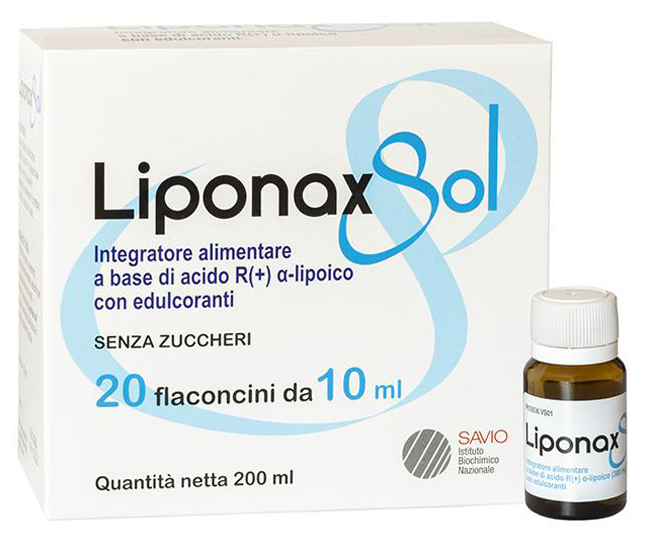 LIPONAX SOLUZIONE 20 FLACONCINI 10 ML - farmacialombardia.it