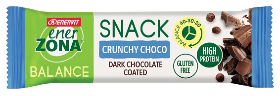 ENERZONA SNACK CRUNCHY CHOCO 33 G - farmacialombardia.it