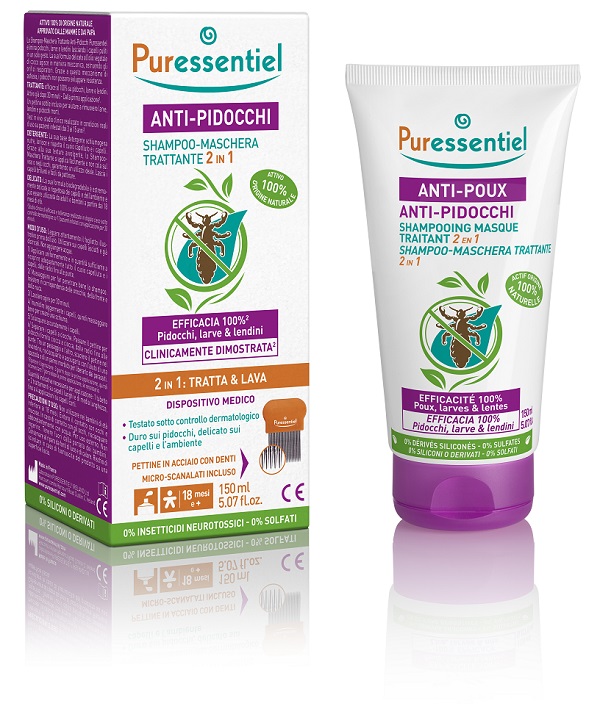 PURESSENTIEL SHAMPOO TRATTANTE ANTI-PIDOCCHI 150 ML - farmacialombardia.it
