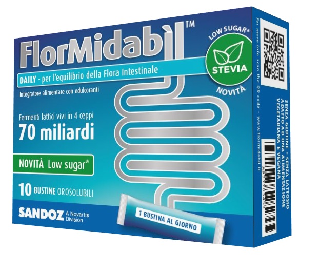 FLORMIDABIL DAILY 10 BUSTINE CON STEVIA - farmacialombardia.it