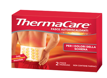 FASCIA AUTORISCALDANTE A CALORE TERAPEUTICO THERMACARE SCHIENA 2 PEZZI PROMO - farmacialombardia.it