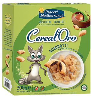 PIACERI MEDITERRANEI CEREALORO QUADROTTI 300 G - farmacialombardia.it