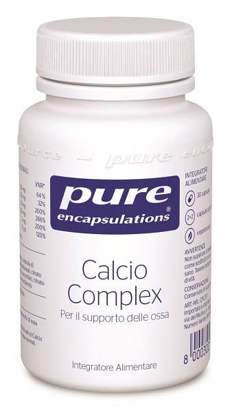 PURE ENCAPSULATIONS CALCIO COMPLEX 30 CAPSULE - farmacialombardia.it
