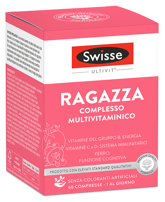 SWISSE MULTIVITAMINICO RAGAZZA 60 COMPRESSE - farmacialombardia.it