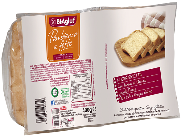 BIAGLUT PANE SOFFICE FETTE 2 X 200 G - farmacialombardia.it