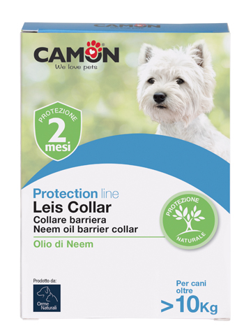 LEIS COLLARE BARRIERA CON OLIO DI NEEM CANE 60 CM L 12 PEZZI - farmacialombardia.it