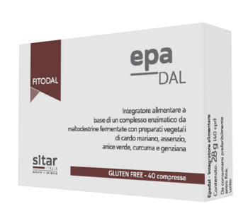 EPADAL 40 COMPRESSE FITODAL - farmacialombardia.it