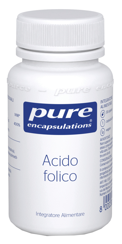 PURE ENCAPSULATIONS ACIDO FOLICO 30 CAPSULE - farmacialombardia.it