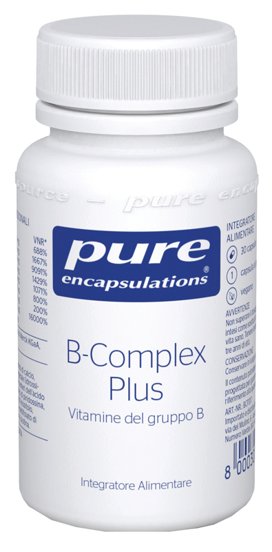 PURE ENCAPSULATIONS B-COMPLEX PLUS 30 CAPSULE - farmacialombardia.it