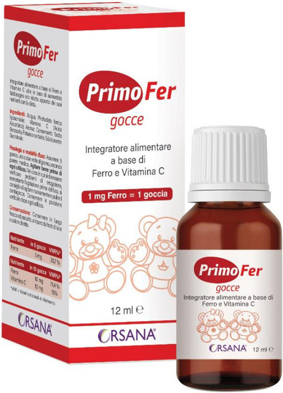 PRIMOFER GOCCE 12 ML - farmacialombardia.it