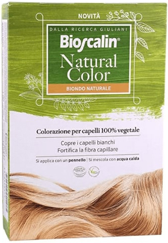 BIOSCALIN NATURAL COLOR BIONDO NATURALE 70 G - farmacialombardia.it