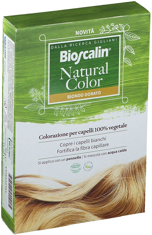 BIOSCALIN NATURAL COLOR BIONDO DORATO 70 G - farmacialombardia.it