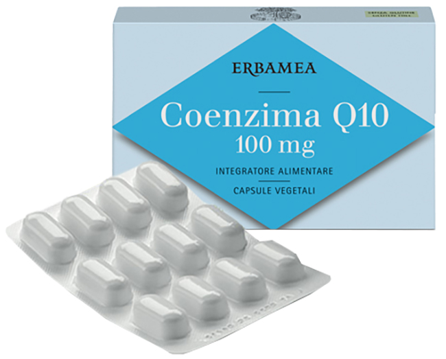 ERBAMEA COENZIMA Q10 100 MG 24 CAPSULE VEGETALI - farmacialombardia.it