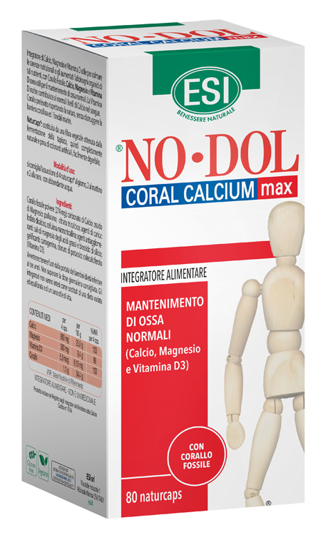 ESI NO DOL CORAL CALCIUM MAX 80 CAPSULE - farmacialombardia.it
