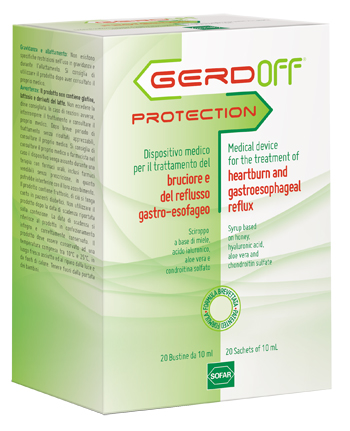 GERDOFF PROTECTION SCIROPPO 20 BUSTE 10 ML - farmacialombardia.it