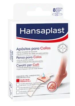 HANSAPLAST CEROTTI PER CALLI 8 PEZZI - farmacialombardia.it