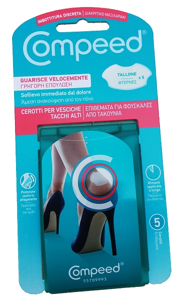 CEROTTO COMPEED VESCICHE TACCHI ALTI 5 PEZZI - farmacialombardia.it
