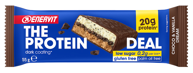 ENERVIT PROTEIN DEAL BARRETTA CHOVAN 55 G - farmacialombardia.it