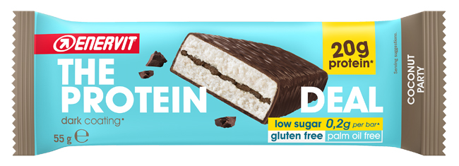 ENERVIT PROTEIN DEAL COCONUT 55 G - farmacialombardia.it