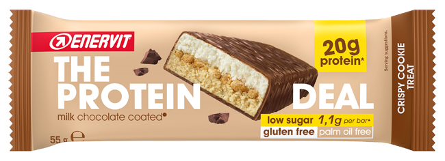 ENERVIT PROTEIN DEAL COOKIE 55 G - farmacialombardia.it