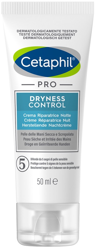 CETAPHIL PRO DRYNESS CONTROL CREMA MANI RIPARATRICE NOTTE 50 ML - farmacialombardia.it