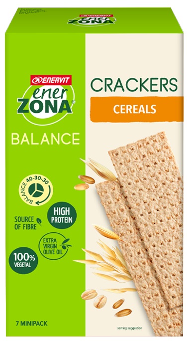 ENERZONA CRACKERS CEREALS 25 G - farmacialombardia.it