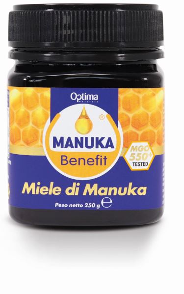 MANUKA BENEFIT MIELE DI MANUKA 550+ MGO 250 G - farmacialombardia.it