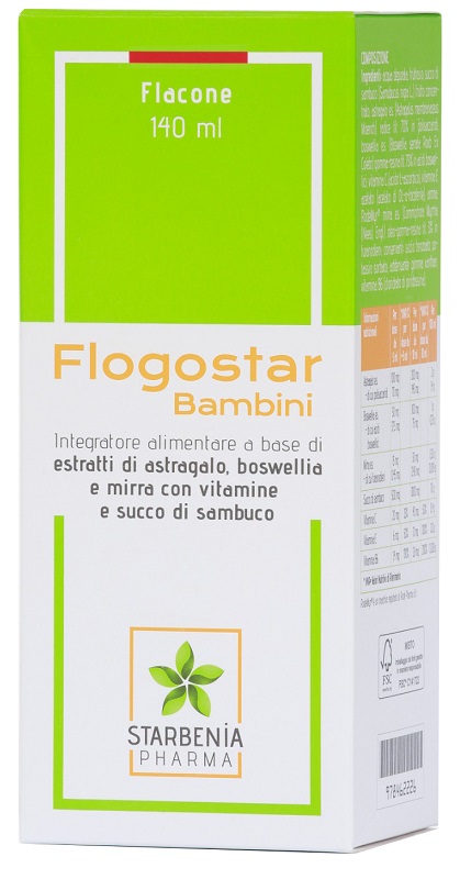 FLOGOSTAR BIMBI 140 ML - farmacialombardia.it