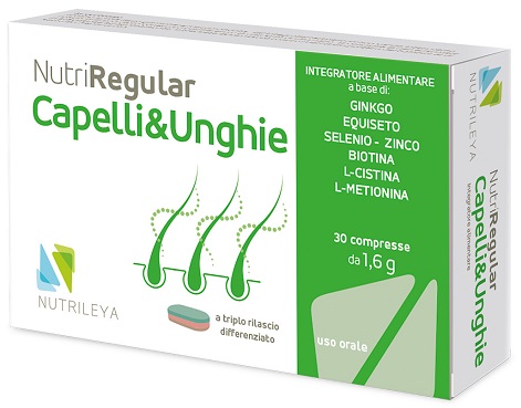 NUTRIREGULAR CAPELLI & UNGHIE 30 COMPRESSE - farmacialombardia.it