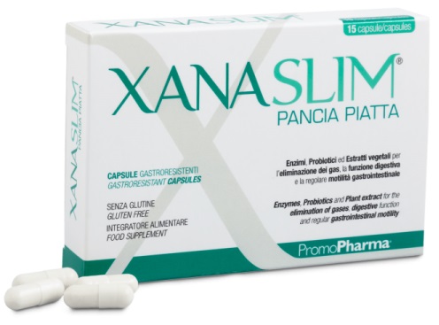 XANASLIM PANCIA PIATTA 15 CAPSULE GASTRORESISTENTI - farmacialombardia.it