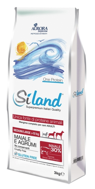 SILAND ADULT MEDIUM/LARGE MAIALE/AGRUMI 3 KG - farmacialombardia.it