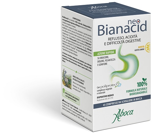 NEOBIANACID 45 COMPRESSE LIMONE - farmacialombardia.it
