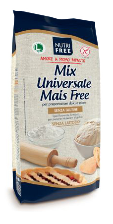 NUTRIFREE MIX UNIVERSALE MAIS FREE PREPARAZIONI DOLCI E SALATE 800 G - farmacialombardia.it