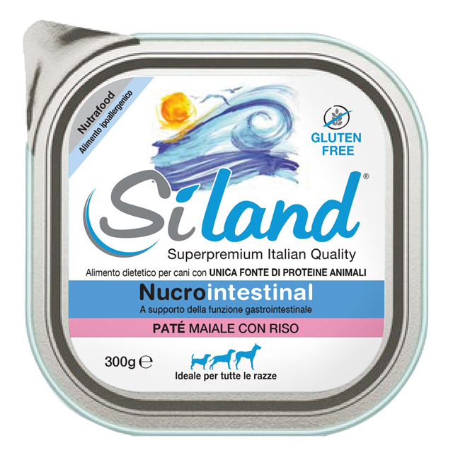 SILAND NUCROINTESTINAL UMIDO CANE MAIALE/RISO 300 G - farmacialombardia.it