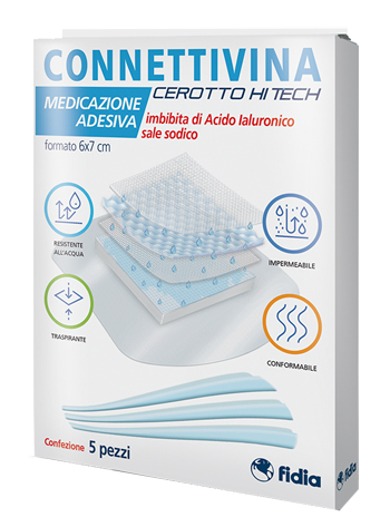 CEROTTO CONNETTIVINA HITECH 6 X 7 CM 5 PEZZI - farmacialombardia.it