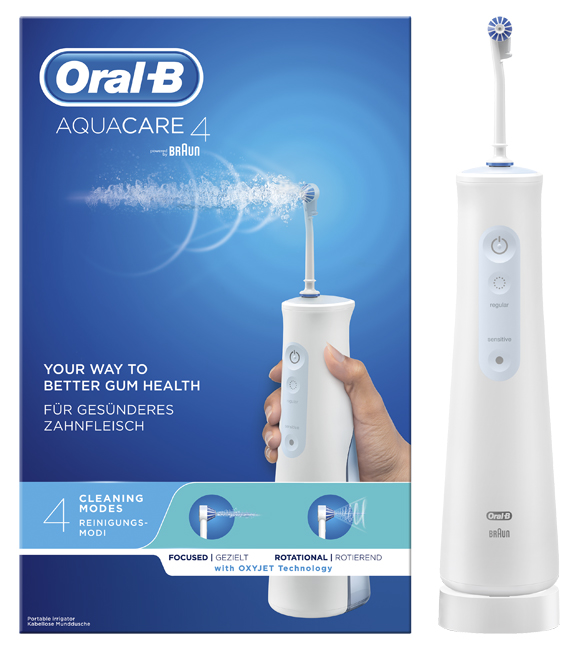 ORAL-B IDROPULSORE COMPATTO AQUACARE 4 - farmacialombardia.it