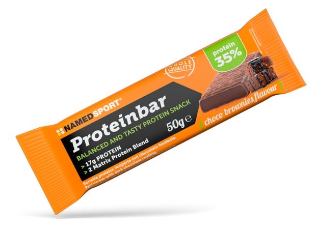 PROTEINBAR CHOCO BROWNIE BARRETTA 50 G - farmacialombardia.it