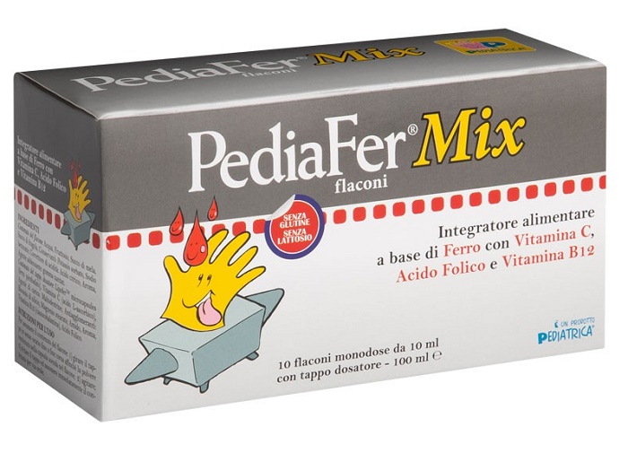 PEDIAFER MIX 10 FLACONI DA 10 ML - farmacialombardia.it