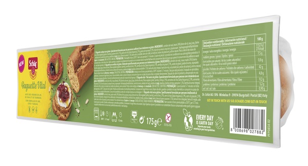 SCHAR BAGUETTES VITAL SENZA LATTOSIO 175 G - farmacialombardia.it