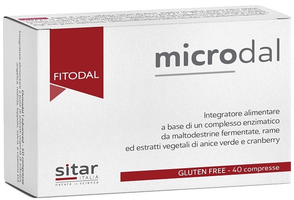 MICRODAL 40 COMPRESSE FITODAL - farmacialombardia.it