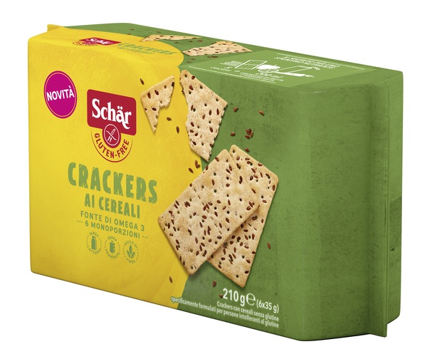 SCHAR CRACKERS CEREALI SENZA LATTOSIO 6 MONOPORZIONI DA 35 G - farmacialombardia.it