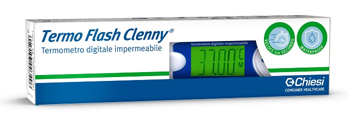 TERMOMETRO CLENNY TERMO FLASH PREDITTIVO 10 SECONDI WATERPROOF - farmacialombardia.it