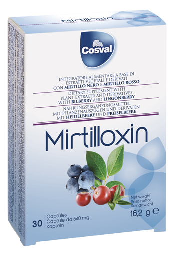 MIRTILLOXIN 30 CAPSULE - farmacialombardia.it