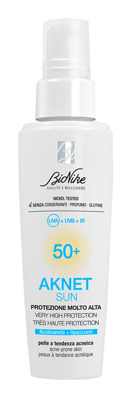 AKNET SUN PROTEZIONE MOLTO ALTA SPF50+ 50 ML - farmacialombardia.it